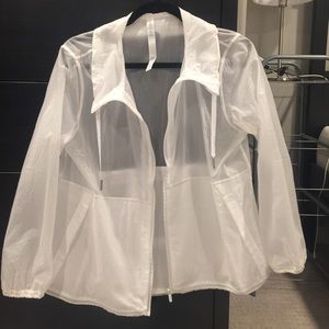 Lulu lemon translucent rain jacket. Brand new